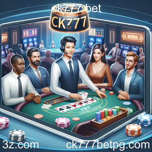 A Experiência Imersiva dos Jogos Ao Vivo no ck777 bet